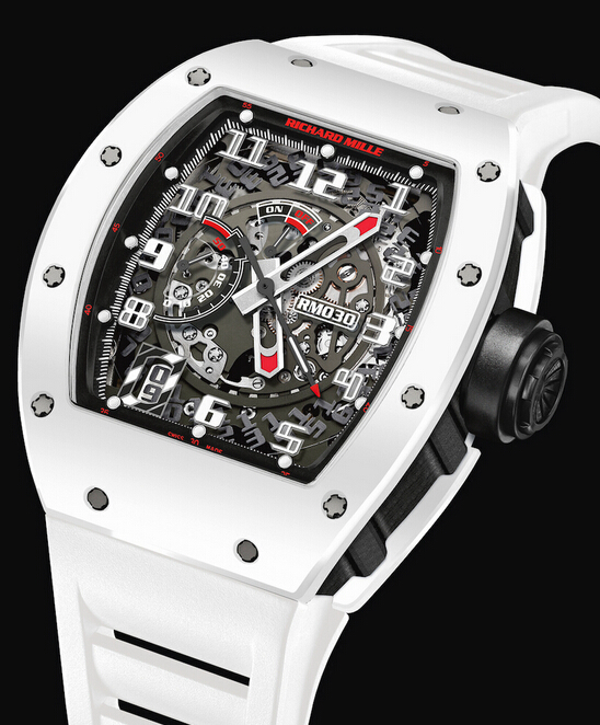 Replica Richard Mille RM 030 2015 RM 030 "Whtie Rush" Limited Edition Men Watch